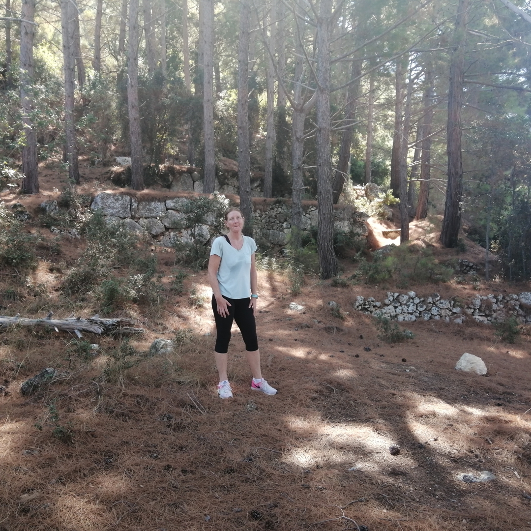 Walking trail on Kastos Island.